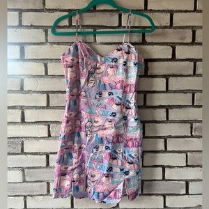 Satin Anime Comic Dress (Sugarthrillz)